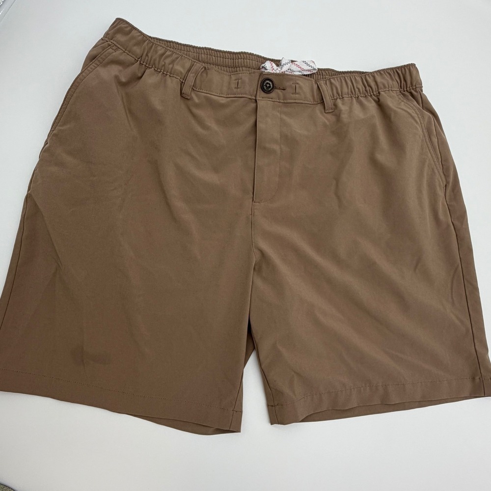 Chubbies Everywear Shorts Mens XXL Brown Khaki 8 Inch Inseam Stretch Performance